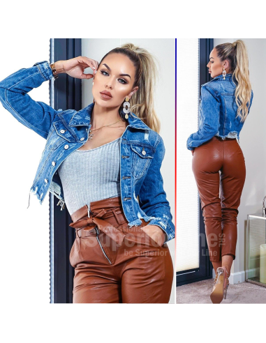 CW Jacket Adrina women of jeans flared denim