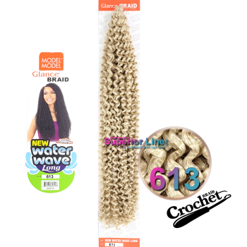 Glance Water Wave Long crochet braids (color 613)