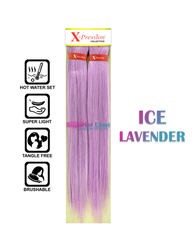 2X X-Pression Ultra Braid Pre-Streched (color ICE LAVENDER)