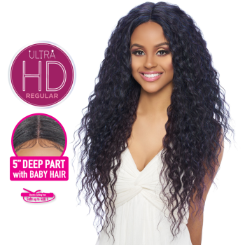 Kima LH061 wig with lace synthetic hair (color 1)