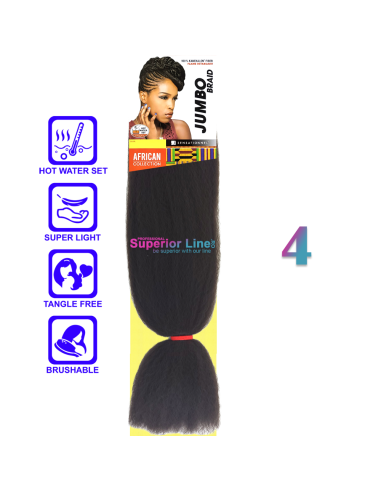 African Collection Jumbo Braid (color 4)