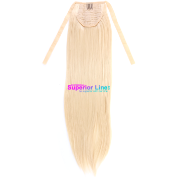 Ponytail synthetic hair straight (color 613)