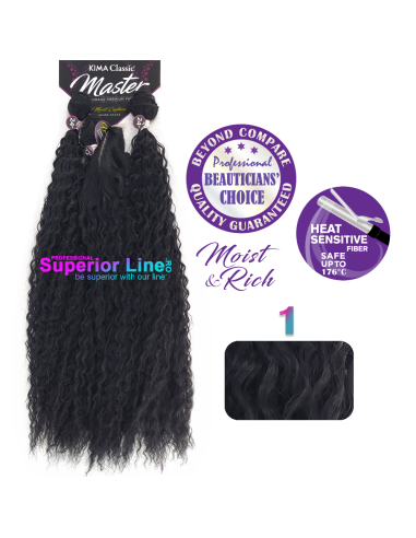 Kima Sassy Master sewing extensions curls (color 1)