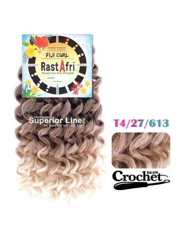 Rastafri Fiji crochet braid (color T4/27/613)