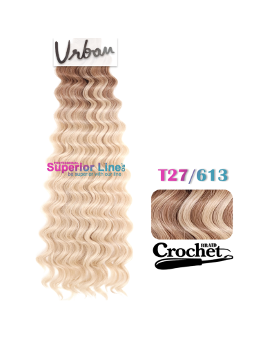 Urban Hi-Roller crochet braid (color T27/613)