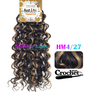 Rastafri Tropical crochet braids (color HM4/27)