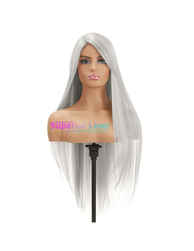 Impression Raven wig with lace (color SILVER)