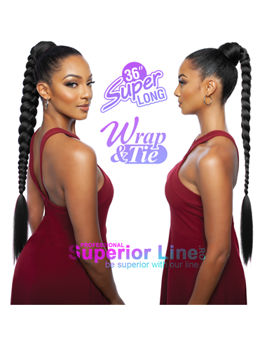 Mane Concept WNT Ponytail synthetic hair straight (color 1)