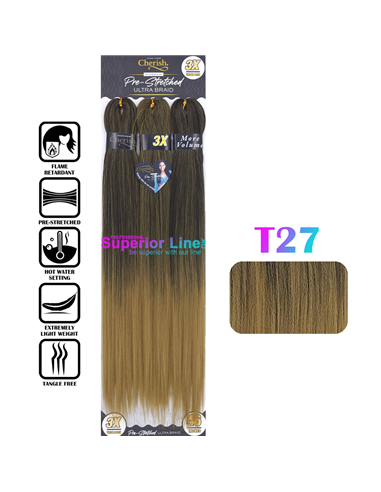 3X Cherish Ultra Braid (color T27)