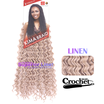 Kima Brazilian Twist Crochet braids extensions (color LINEN)